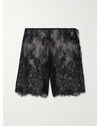 Kiki de Montparnasse - Sabine Lace Bermuda Shorts - Lyst