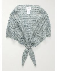 The Elder Statesman - Cashmere And Silk-Blend Scarf - Lyst