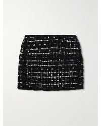 SARA CRISTINA - Sun Crocheted Cotton Mini Skirt - Lyst