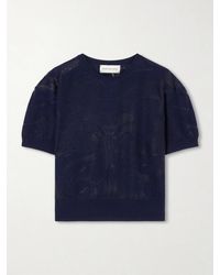 Dries Van Noten - Ribbed-Knit Cotton-Blend Sweater - Lyst