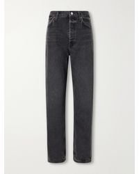 Agolde - 90's Jean Regenerative Cotton Mid-Rise Straight-Leg Jeans - Lyst