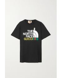 Gucci X The North Face Cotton T-shirt - Lyst