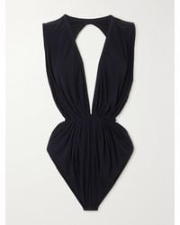 Rick Owens - Gia Open-Back Jersey Bodysuit - Lyst