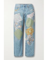 Pantalon en jean Jean Denimist en coloris Blanc Femme Jeans Jeans Denimist 