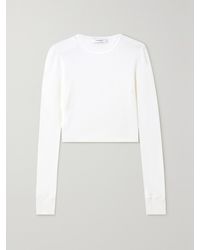 Wardrobe NYC - Hailey Bieber Verkürztes Oberteil Aus Einer Baumwollmischung - Lyst