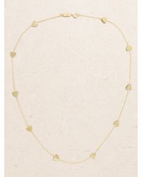 Jennifer Meyer - Heart-By-The-Inch Kette Aus 18 Karat - Lyst