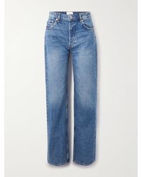 Anine Bing - Jean Droit Taille Haute Gavin - Lyst
