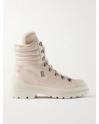 Bogner - St. Moritz 9 Shearling-Lined Leather Ankle Boots - Lyst