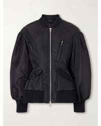 Simone Rocha - Satin Bomber Jacket - Lyst