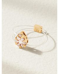 PERSÉE - Floating Elastischer Ring Mit Diamanten Und Details Aus 18 Karat - Lyst