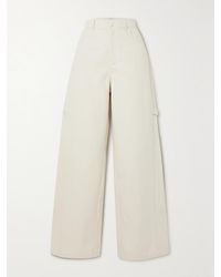 Max Mara - Segnale Hoch Sitzende Jeans Mit Weitem Bein - Lyst