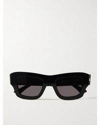 Bottega Veneta - Square-Frame Acetate Sunglasses - Lyst