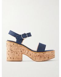 Gabriela Hearst - Sardis 100 Denim Sandals - Lyst