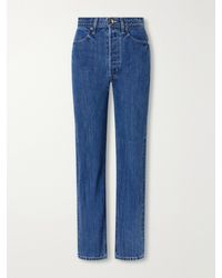RÙADH - The Agnes High-Rise Straight-Leg Jeans - Lyst