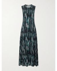 Proenza Schouler - Jordyn Printed Jersey Midi Dress - Lyst
