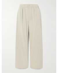 Varley - Kayson Hose Mit Weitem Bein Aus Recyceltem Stretch-Material Mit Falten - Lyst