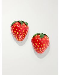 Jennifer Behr - Fraise Resin Earrings - Lyst