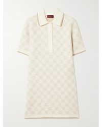 Gucci - Mini-Robe En Bouclé De Laine Mélangée Intarsia - Lyst