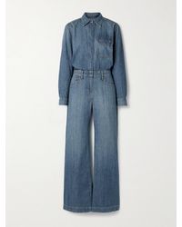 Rivet Utility - Boyfriend Denim Jumpsuit - Lyst