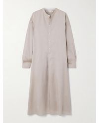 Carven - Silk Midi Dress - Lyst