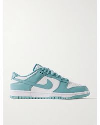 Nike - Dunk Low Retro Leather Sneakers - Lyst