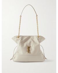 Saint Laurent - Jamie Shopping Mittelgroße Schultertasche Aus Gestepptem Leder - Lyst