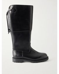 Rier - Forest Leather Knee Boots - Lyst