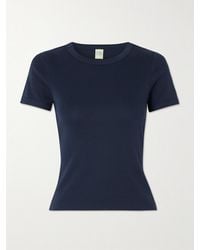 Flore Flore - Car Organic Cotton-Jersey T-Shirt - Lyst
