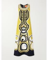 La DoubleJ - Totem Cotton Midi Dress - Lyst