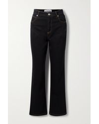 Loewe Mid-rise Straight-leg Jeans - Black