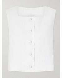 Posse - Rio Linen Tank Top - Lyst