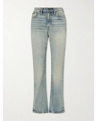 RRL - Mid-Rise Straight-Leg Jeans - Lyst
