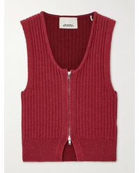 Isabel Marant - Devima Ribbed Wool Vest - Lyst