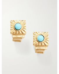 Paola Sighinolfi - Kabala 18-Karat-Plated Pewter Ring - Lyst