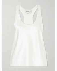 ÉTERNE - Hedi Silk-Blend Satin Tank - Lyst