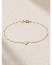 Jennifer Meyer - Mini Heart 18-Karat Bracelet - Lyst