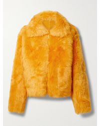 Lafayette 148 New York - Reversible Shearling Jacket - Lyst