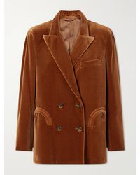 Blazé Milano - Everynight Cotton-Velvet Blazer - Lyst