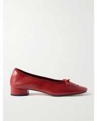Aeyde - Onda Bow-Detailed Leather Pumps - Lyst