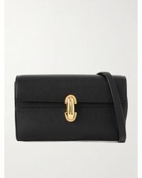 SAVETTE - Symmetry Mini Textured-Leather Shoulder Bag - Lyst
