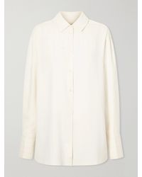 Kallmeyer - Mollie Sequin-Embellished Striped Twill Shirt - Lyst