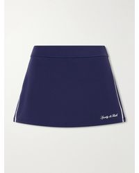 Sporty & Rich - Striped Jersey Tennis Skirt - Lyst
