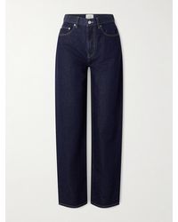 Loulou de Saison - Samur High-Rise Straight-Leg Jeans - Lyst