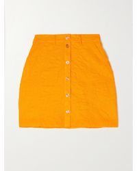 Nanushka - Lycka Organic Cotton-Jacquard Mini Skirt - Lyst