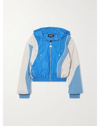 Ahluwalia - Hooded Color-Block Shell Track Jacket - Lyst