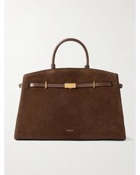 DeMellier London - The Hudson Kleine Tote Aus Veloursleder - Lyst