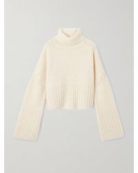 Sa Su Phi - Teddy Cropped Cashmere, Alpaca And Silk-Blend Sweater - Lyst