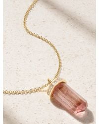 JIA JIA - Tourmaline And Diamond Necklace - Lyst