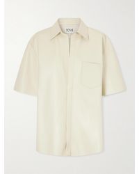 TOVE - Jiayun Leather Shirt - Lyst