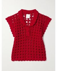 Suzie Kondi - Iris Crocheted Cotton Top - Lyst